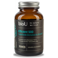 Efficient SOD by SuperOxide Dismutase by TetraSOD® - Dysmutaza Ponadtlenkowa SOD (60 kaps.) bioU