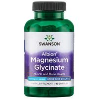 Albion Magnesium Glycinate - Magnez /diglicynian + tlenek magnezu/ 133 mg (90 kaps.) Swanson