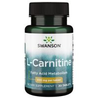 L-Carnitine - L-Karnityna 500 mg (30 tabl.) Swanson