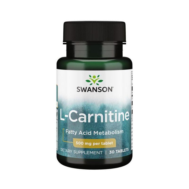 L-Carnitine - L-Karnityna 500 mg (30 tabl.) Swanson