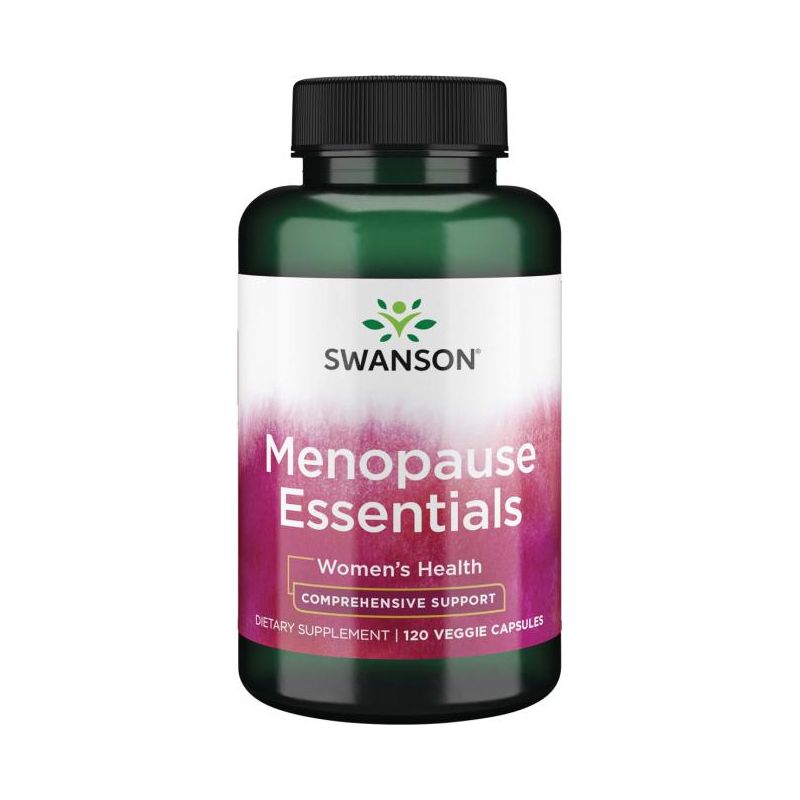Menopause Essentials - Wsparcie w okresie menopauzy (120 kaps.) Swanson
