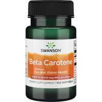 Beta Carotene - Beta Karoten (100 kaps.) Swanson