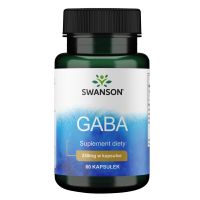 GABA - Kwas Gamma Aminomasłowy 250 mg (60 kaps.) Swanson