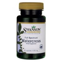 Full Spectrum Watercress - Rukiew wodna 400 mg (60 kaps.) Swanson