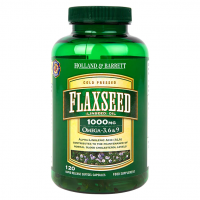 Flaxseed Linseed  Oil - Olej lniany w kapsułkach 1000 mg (120 kaps.) Holland & Barrett