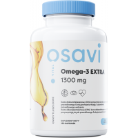 Omega-3 Extra 650 mg - kwasy DHA i EPA (120 kaps.) Osavi