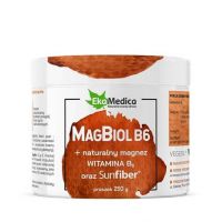 MagBiol B6 - błonnik + naturalny magnez + witamina B6 (250 g) EkaMedica