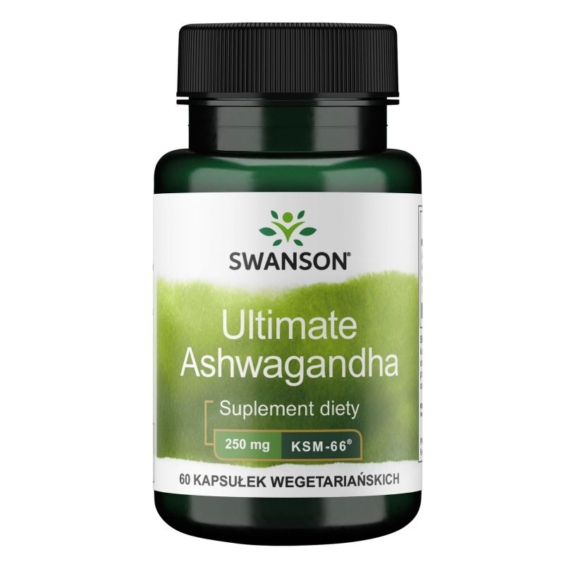 Ashwagandha KSM-66 250 mg (60 kaps.) Swanson