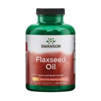 Flaxseed Oil 1000 mg (200 kaps.) Swanson