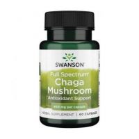 Full Spectrum Chaga Mushroom (60 kaps.) Swanson