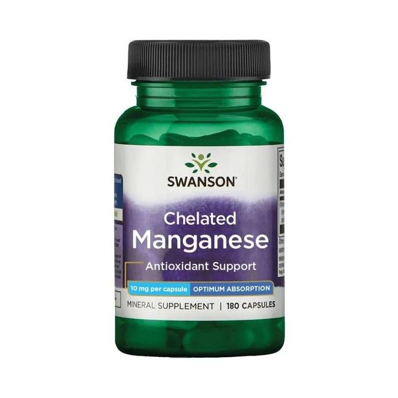 Albion Chelat Manganu 10 mg (180 kaps.) Swanson