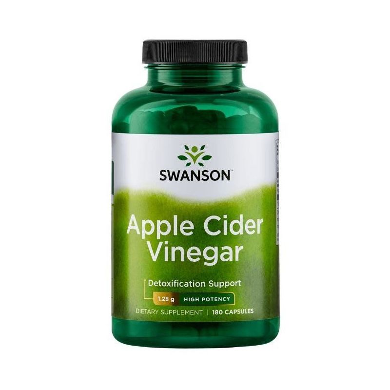 Apple Cider Vinegar 625mg (180 kaps.) Swanson