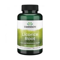 Licorice - Lukrecja 450 mg (100 kaps.) Swanson