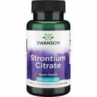 Strontium Citrate - Cytrynian Strontu (60 kaps.) Swanson