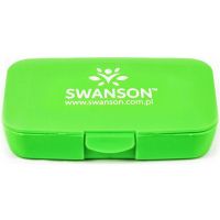Pill box - Organizer na kapsułki, suplementy diety (5 komór) Swanson