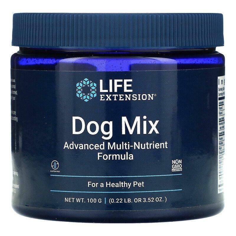Zwierzęta - Mieszanka odżywcza dla psów Dog Mix (100 g) Life Extension 
dostępne na plantaMED.pl