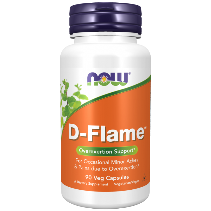 D-Flame™ (90 kaps.) NOW Foods dostępny na plantaMED.pl