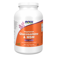 Glukozamina i MSM (Glucosamine & MSM vegetarian) (240 kaps.) NOW Foods dostępny na plantaMED.pl