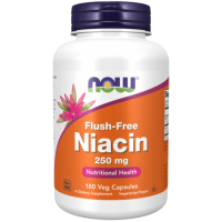 Niacyna flush-free (Niacin) 250 mg NOW Foods