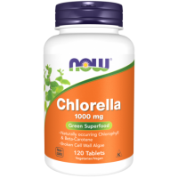 Chlorella 1000 mg (120 tabl.) NOW Foods dostępny na plantaMED.pl