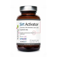 SIRT Activator - Kwercetyna + NMN + Resweratrol + Czarny Imbir Sirtmax (60 kaps.) Kenay