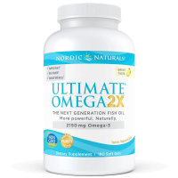 Ultimate Omega 2X 2150 mg - Omega 3 o smaku cytrynowym (180 kaps.) Nordic Naturals dostępny na plantaMED.pl