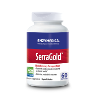 Enzym Serrapeptaza 100 000 SPU SerraGold i Proteaza 80 000 HUT (60 kaps.) Enzymedica