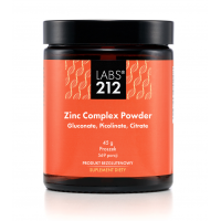 Zinc Complex Powder - Cynk /glukonian cynku + pikolinian cynku + cytrynian cynku/ w proszku (45 g) Labs212