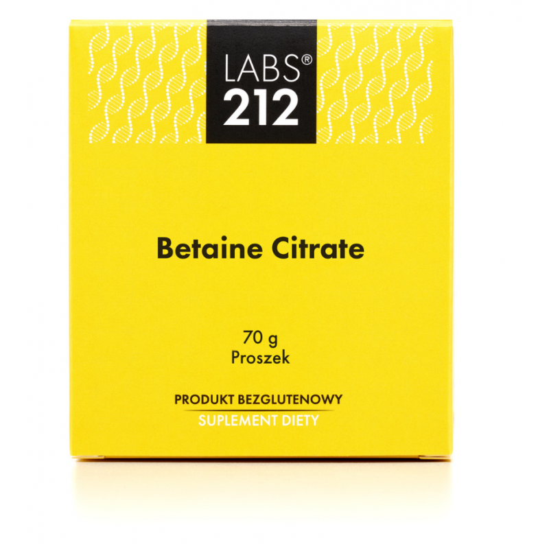 Betaine Citrate - Cytrynian Betainy 500 mg (70 g) Labs212