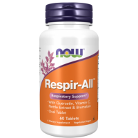 Respir-All - Wsparcie układu oddechowego (60 tabl.) NOW Foods