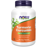 Turmeric Curcumin - Wyciąg z kłącza kurkumy 665 mg (120 kaps.) NOW Foods