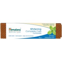 Whitening Complete Care Toothpaste Simply Peppermint - Wybielająca, miętowa pasta do zębów bez fluoru (150 g) Himalaya
