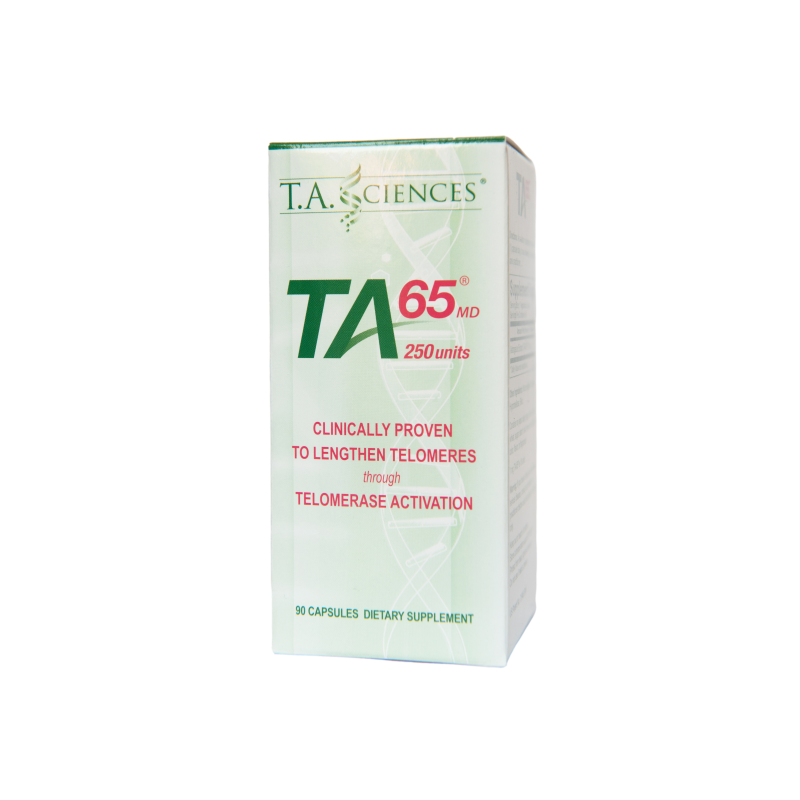 Astragalus TA-65®MD 250 units (Traganek) - biologicznie ulepszony wyciąg z Astragalusa (90 kaps.) T. A. Sciences