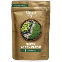 Organic Super Green Blend - Organiczna zielona mieszanka (100 g) Green Origins
