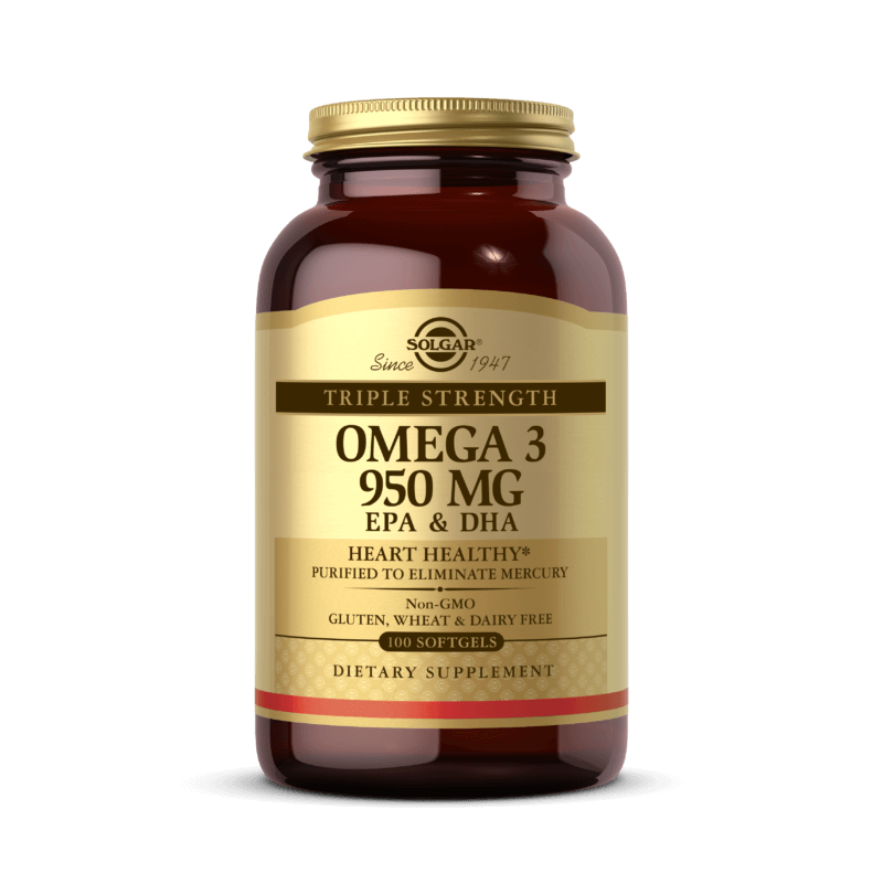 Omega 3 - EPA 504 mg + DHA 378 mg (100 kaps.) Solgar