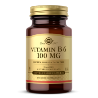Vitamin B6 - Witamina B6 /pirydoksyna HCl/ 100 mg (100 kaps.) Solgar
