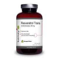 Resveratrol Trans zmikronizowany 100 mg (300 kaps.) Kenay