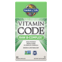 Vitamin Code RAW B-Complex - kompleks Witamin z grupy B (60 kaps.) Garden of Life