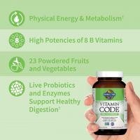 Vitamin Code RAW B-Complex - kompleks Witamin z grupy B (120 kaps.) Garden of Life