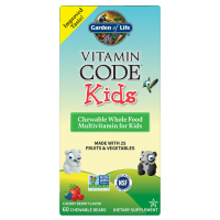 Vitamin Code Kids - Witaminy i Minerały dla Dzieci (60 tabl.) Garden of Life