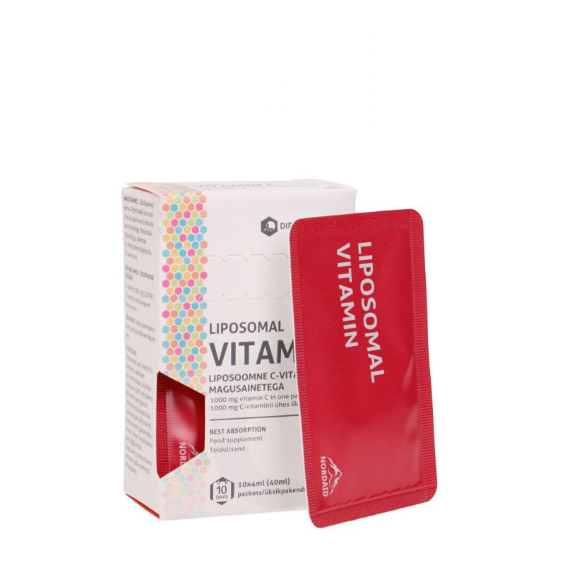 Liposomal Vitamin C - liposomalna witamina C (10 saszetek) Nordaid
