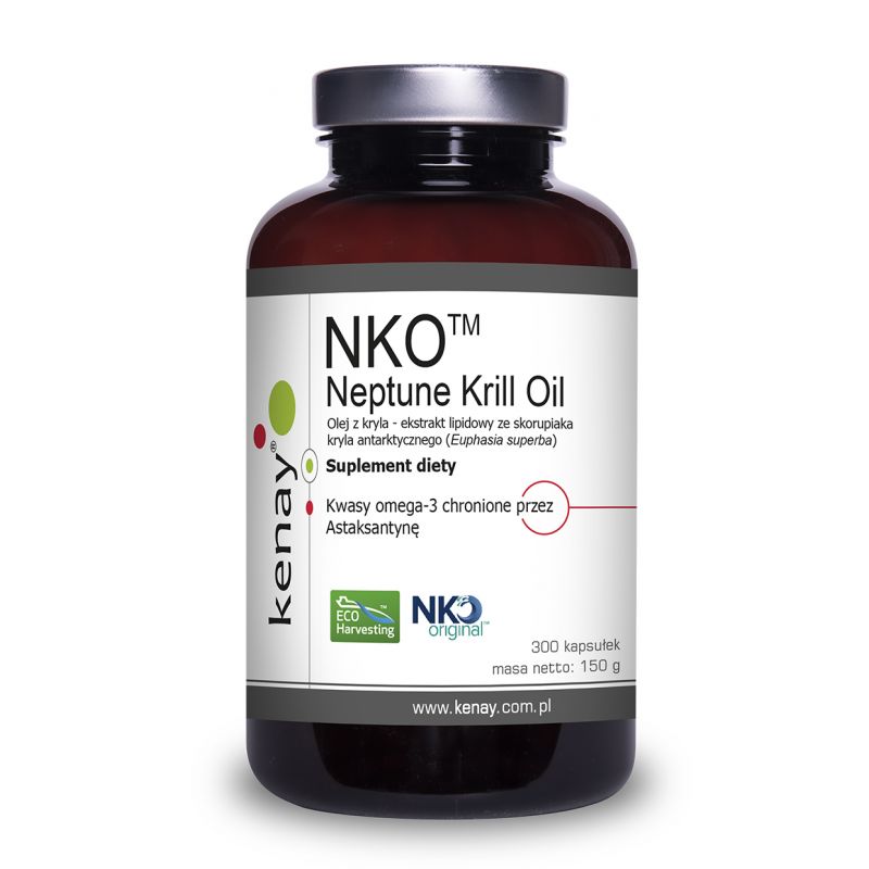 Olej z kryla Neptune Krill Oil (300 kaps.) Kenay