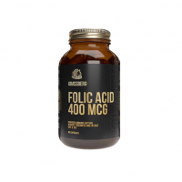 Folic Acid 400mcg - Kwas foliowy (60 kaps.) Grassberg