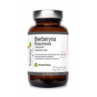 Berberyna fosfolipidowa - fitosomowa - Berbevis ekstrakt 30% z korzenia Berberysu (60 kaps.) Kenay