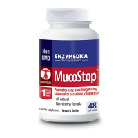 MucoStop - Enzym Amelaza 89100 DU + Proteaza 270000 HUT (48 kaps.) Enzymedica