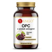 OPC 95% - Ekstrakt z Pestek Winogron (90 kaps.) Yango
