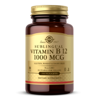 Sublingual Vitamin B12 - Witamina B12 /cyjanokobalamina/ 1000 mcg (250 tabl.) Solgar