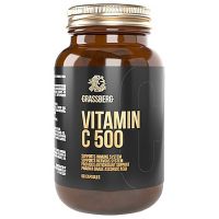 Vitamin C 500 mg - Witamina C (60 kaps.) Grassberg