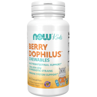 BerryDophilus Kids - Probiotyk dla dzieci (60 tabl.) NOW Foods