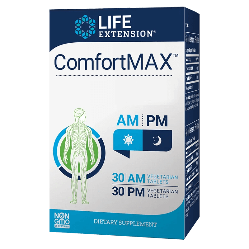 ComfortMAX ™ - Double-Action Nerve Support (60 kaps.) Life Extension